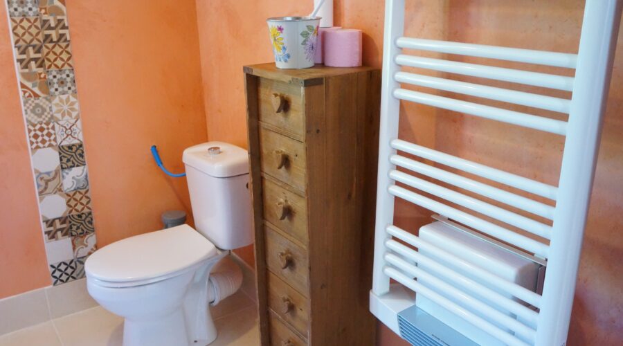 Photo de la salle de bain du Loft à louer pour curiste et vacancier à Lamalou les Bains